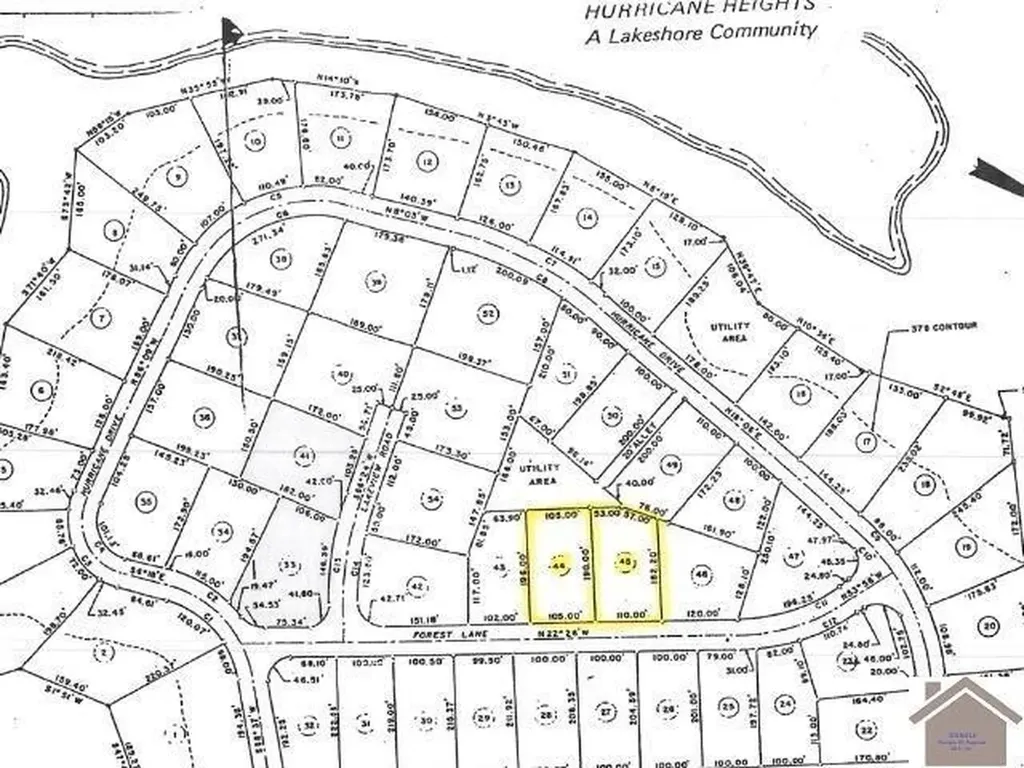 Lot 44 & 45 Forest Lane Eddyville KY 42038