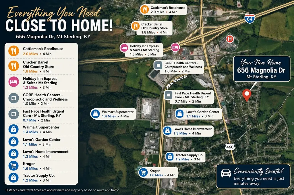 656 Magnolia Drive Mt Sterling KY 40353