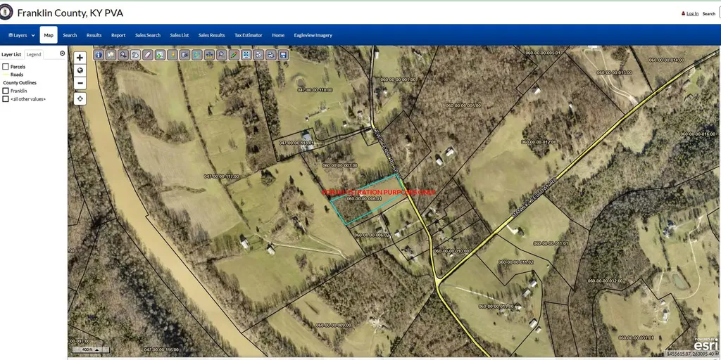 Tbd Lewis Ferry Road Frankfort KY 40601