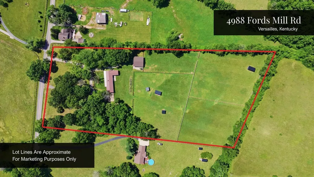 Versailles KY, 4988 Fords Mill Road