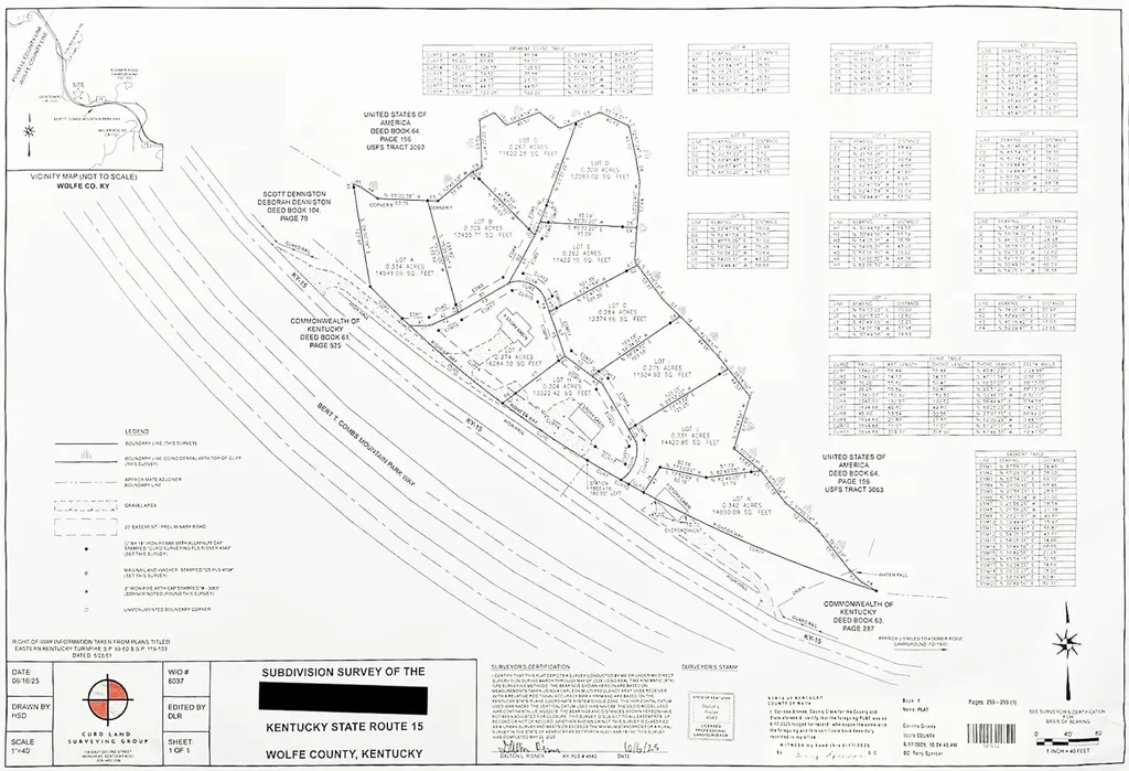 8225 + Lots A-e, G, I, J Highway 15 Pine Ridge KY 41360
