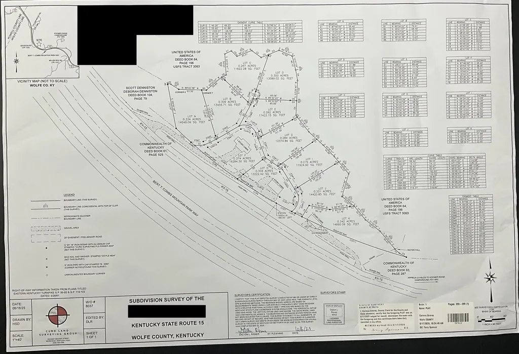 8086 (lots A-e, G, I, J) Kentucky 15 Pine Ridge KY 41360