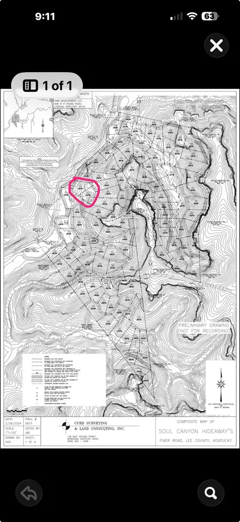 Lot 53 Soul Canyon Hideaway Zoe KY 41397