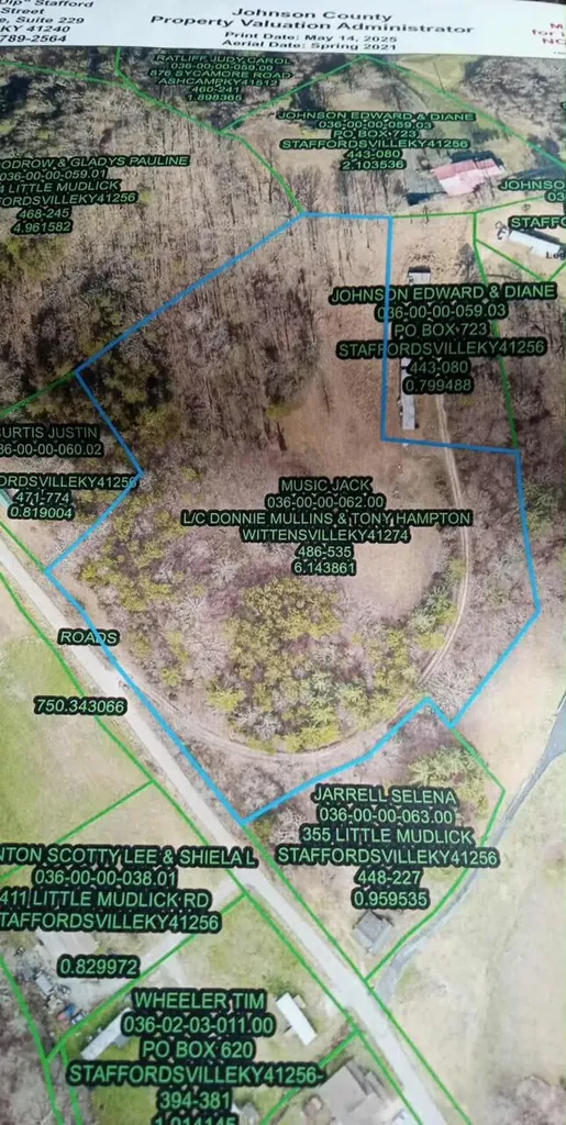 00 Salyers Hill (db 494 Pg 28) Staffordsville KY 41256