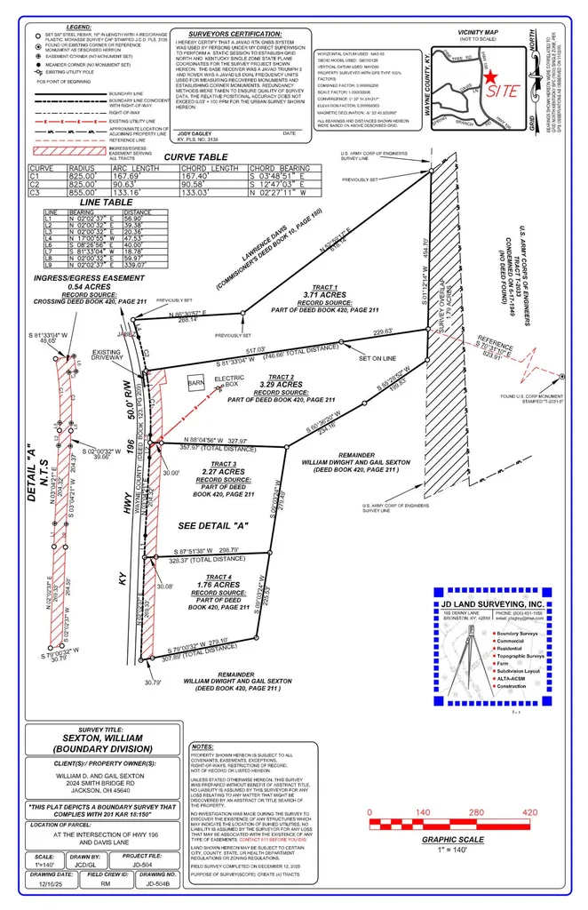 Tract 4 Highway 196 Nancy KY 42544