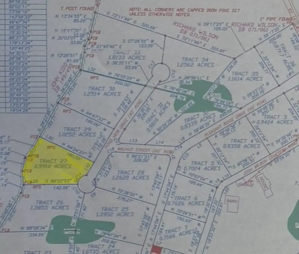LOT#27 Pleasant Ridge Subdivision Drive Strunk KY 42649