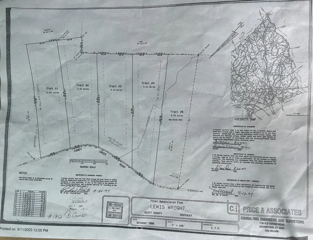 00 Caney Creek Road Stamping Ground KY 40379